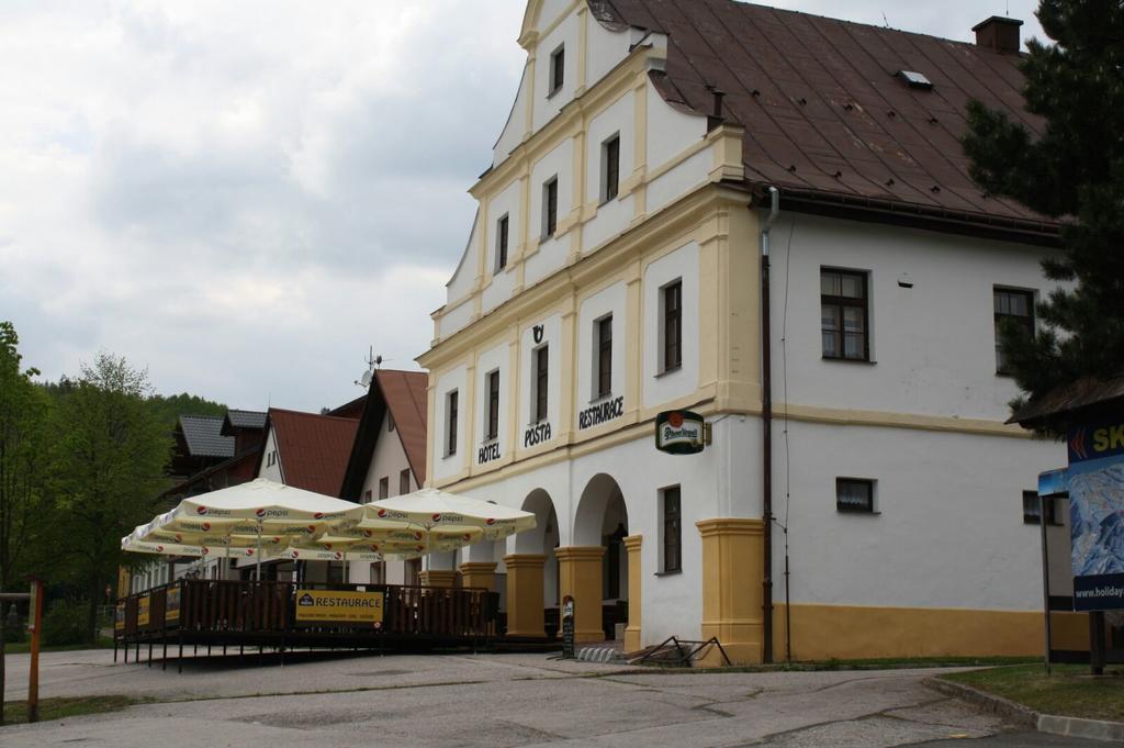 Hotel Posta Černý Dŭl Dış mekan fotoğraf